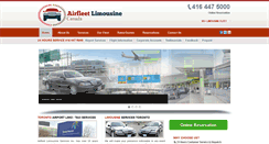 Desktop Screenshot of airfleetlimo.ca